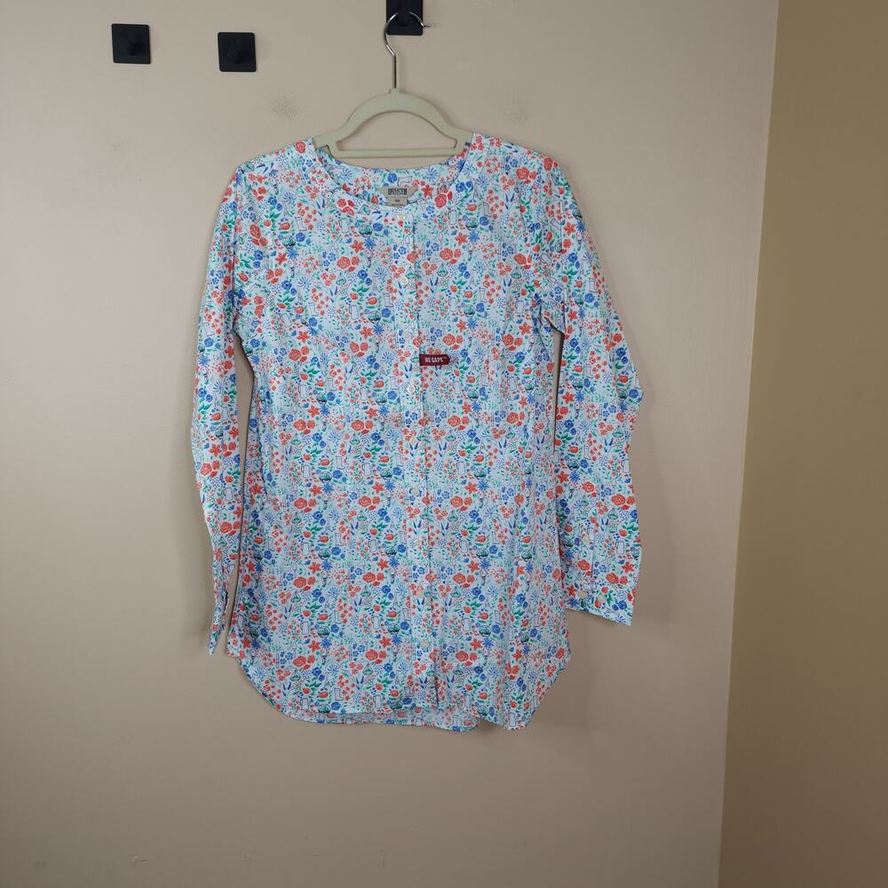 Duluth Wrinklefighter Tunic in Gardener Floral Size XS